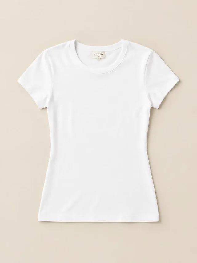 Футболка Fitted White